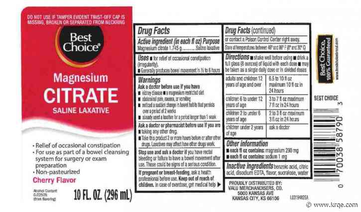 Laxative recall expanded after reports of serious adverse reactions