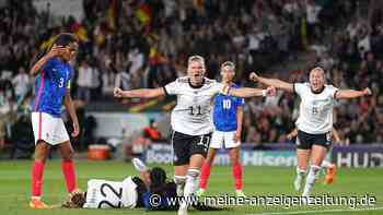Deutschland ringt Frankreich nieder: Doppelpackerin Alexandra Popp köpft DFB-Frauen ins EM-Finale