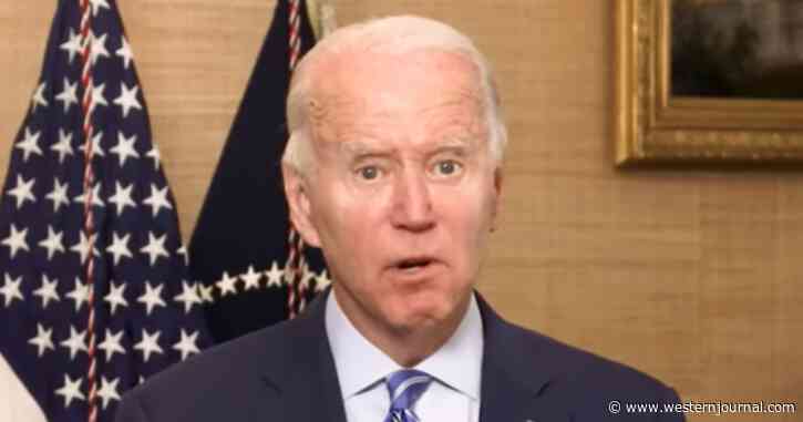 Biden Sounds Sick in Viral Video, Doesn't Blink for 42 Seconds as Eyes Look Taped Open
