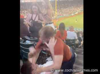 Frustrated Red Sox fans now brawling with themselves at Fenway Park - Cochrane Times