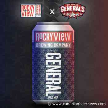 Rocky View Brewing and Cochrane Generals Release The General Pilsner - Canadian Beer News