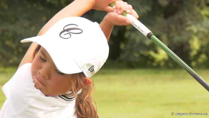 Young Calgary golfer competes against the best in the world