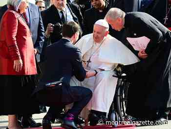 Live – Pope in Quebec: Trudeau welcomes pontiff to Quebec City