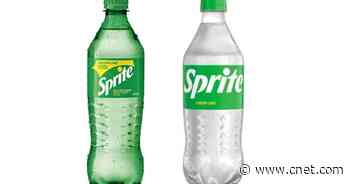 Sprite Ditches Its Famous Green Bottle For Environmental Reasons     - CNET