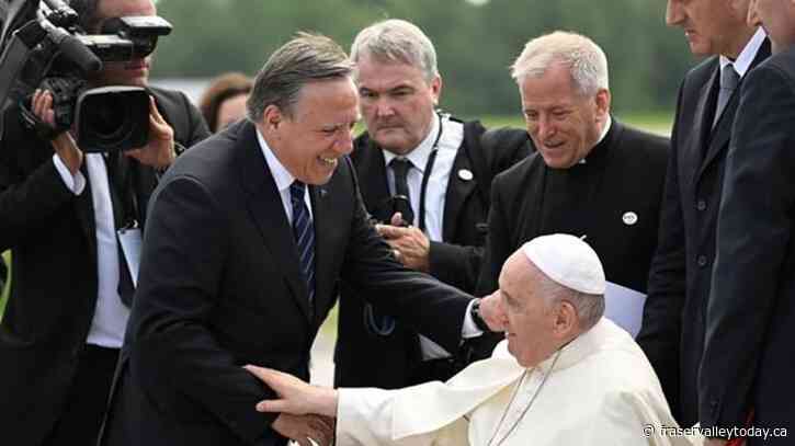 The Latest on the Pope’s visit to Canada