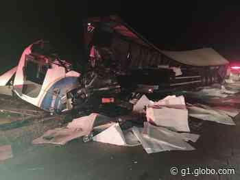 Colisão de caminhões mata uma pessoa na Rodovia da Integração, em Dracena - Globo.com