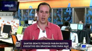 Edu Dracena pede demissão e não é mais executivo de futebol do Santos - Globo.com