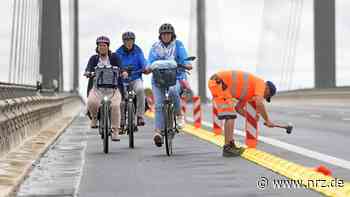 Rheinbrücke Rees: Überraschend gute Nachricht für Radfahrer - NRZ News