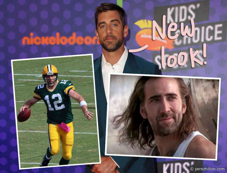 Aaron Rodgers Showed Up To Packers' Training Camp Looking EXACTLY Like Nicolas Cage In Con Air! OMG!!
