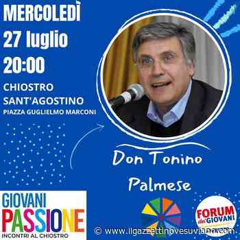 Don Tonino Palmese a Gragnano. L'incontro al Chiostro Sant'Agostino - Il Gazzettino Vesuviano