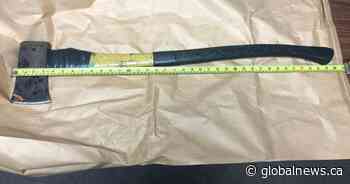 Axe and knife recovered from scene of RCMP-involved shooting in Stettler, Alta.