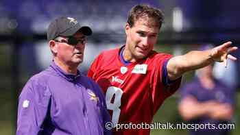 Mike Zimmer “wanted to go” after getting shoved by Kirk Cousins