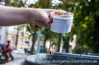 Leinfelden-Echterdingen: Weil zu viele Eisbecher liegen bleiben - Stuttgarter Nachrichten