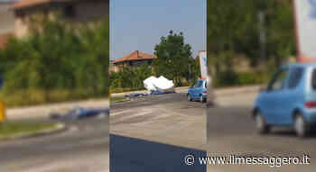 Sora, tir perde il carico in curva: disagi sulla tangenziale - ilmessaggero.it