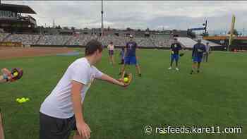 St. Paul Saints play ball with dozens of people with disabilities
