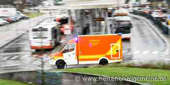 Unfall in Herten: Heftige Kollision an viel befahrener Stelle - Hertener Allgemeine