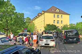 Jean-Paul-Schule Coburg - Elternprotest auf vier Rädern - Neue Presse Coburg