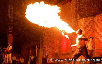 Wallenstein Memmingen 2022: Lagerspiele mit Feuer und Akrobatik - Allgäuer Zeitung