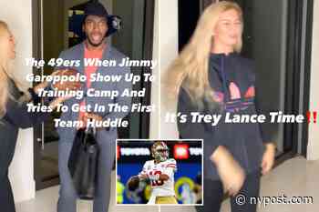 Robert Griffin III fans flames of 49ers-Jimmy Garoppolo divorce in video with wife - New York Post