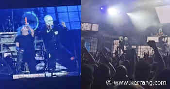 Watch: Griffin Taylor joins Slipknot onstage for Custer - Kerrang!