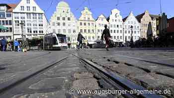 Ab Samstag wird der Augsburger Moritzplatz zur Baustelle