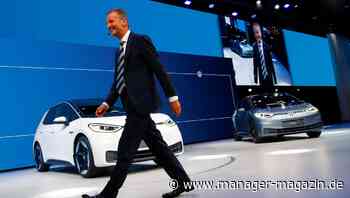 Herbert Diess und Volkswagens E-Auto-Offensive – was nach viereinhalb Jahren bleibt