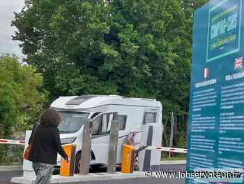 Arras : l'aire de camping-cars inaugurée -  L'Observateur