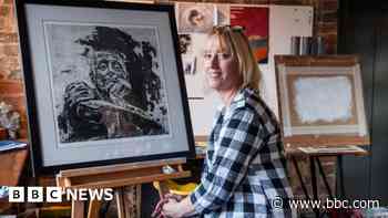 Jasper Carrott artwork mistakenly sold for £20 by Bewdley charity shop - BBC