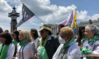 Charlotte Congresswoman Alma Adams arrested during abortion rights protest - Axios Charlotte