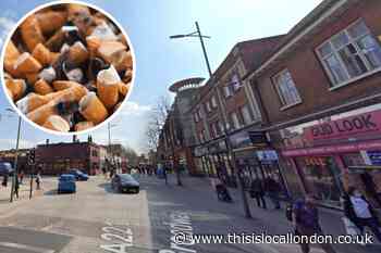 Man who dropped cigarette in Bexleyheath fined £424