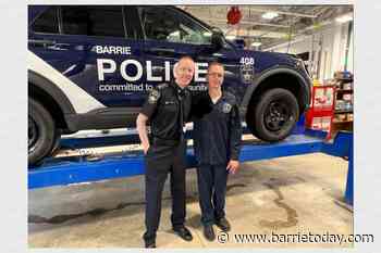 Special Olympian finds groove with Barrie police fleet services - BarrieToday