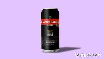 Campo Largo lança vinho em lata de 296ml - GKPB