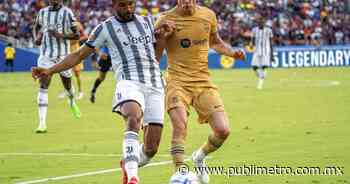 Barcelona iguala ante la Juventus en Estados Unidos - Publimetro México