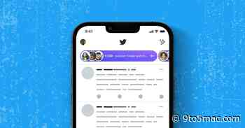 Twitter for iOS updates Spaces bar with hosts, Topics, and more