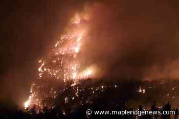 Nohomin Creek wildfire ‘quiet’ despite heat - Maple Ridge News
