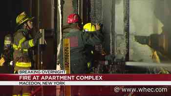 Fire burns multiple apartment units in Macedon