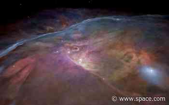 Orion Nebula's shell is leaking gas and dust from a newly discovered tear