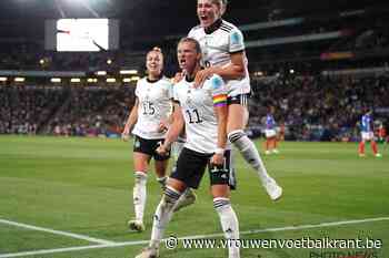Duitsland klopt Frankrijk en mag naar EK-finale tegen thuisland
