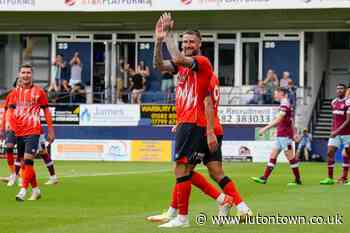Sonny Bradley | "We're determined to improve again" - lutontown.co.uk