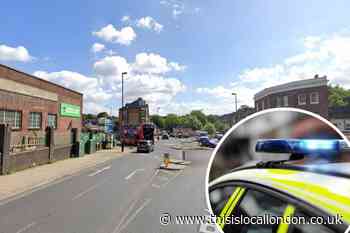 Endwell Road Brockley crash: Pedestrian taken to hospital  