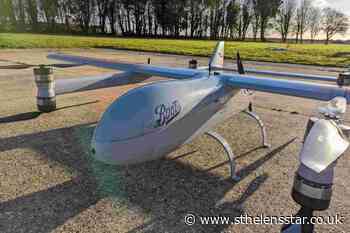 Drones deliver prescription medicines for pharmacy for first time - St Helens Star