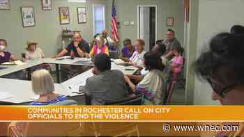Community and faith leaders call for end to Rochester's gun violence
