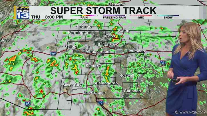 Heavy storms and flood watch for northern New Mexico
