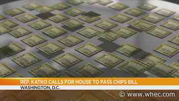 Rep. Katko expresses support for computer chip production bill