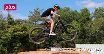 Erste Sprünge im neuen Gladenbach Dirtpark - Mittelhessen
