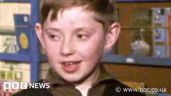 BBC Rewind 100: Man surprised to see younger self in 1968 footage
