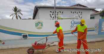 Pinhões tem serviço de limpeza reforçado pelo SAAE Juazeiro - Prefeitura de Juazeiro (.gov)