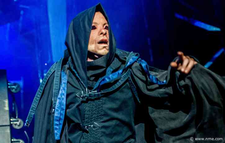 Sid Wilson’s old mask turned into animatronic puppet that sings Slipknot songs on stage