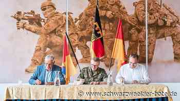 KSK Calw: Stadt, Kreis und Eliteeinheit feiern Patenschaft