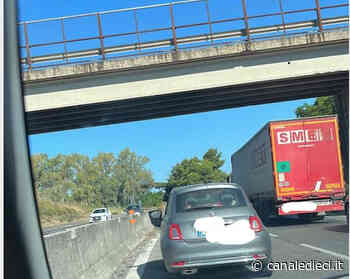 Incidente sulla Pontina: code tra Ardea e Pomezia in direzione Roma - Canale Dieci